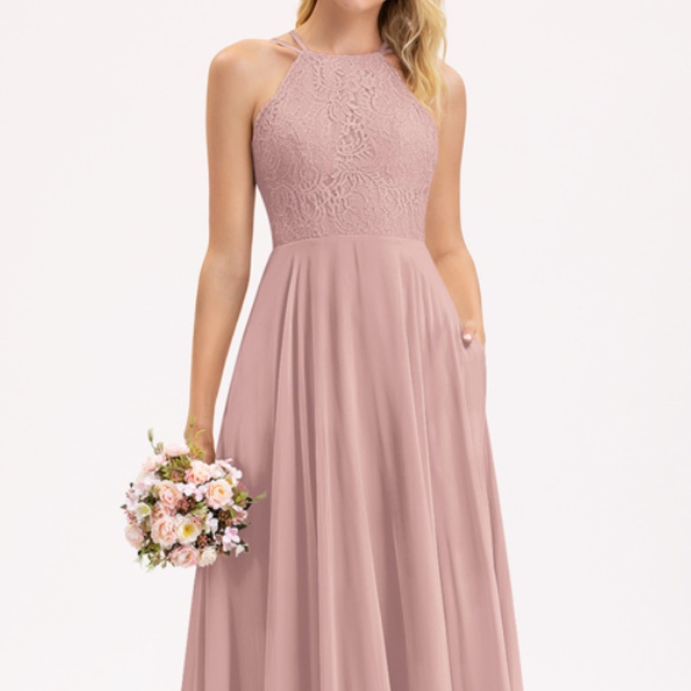 JJ's House Dusty Rose Bridemaid Dress